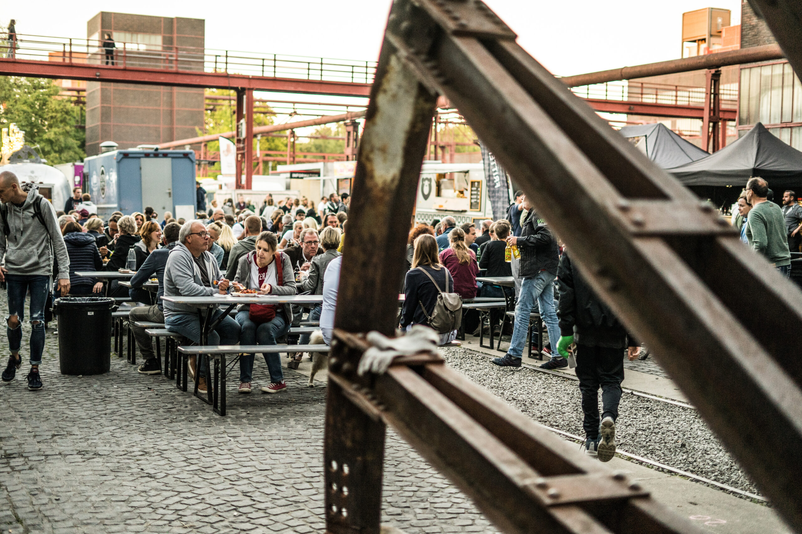 Food Lovers Street Food Markt in Essen auf Zeche Zollverein