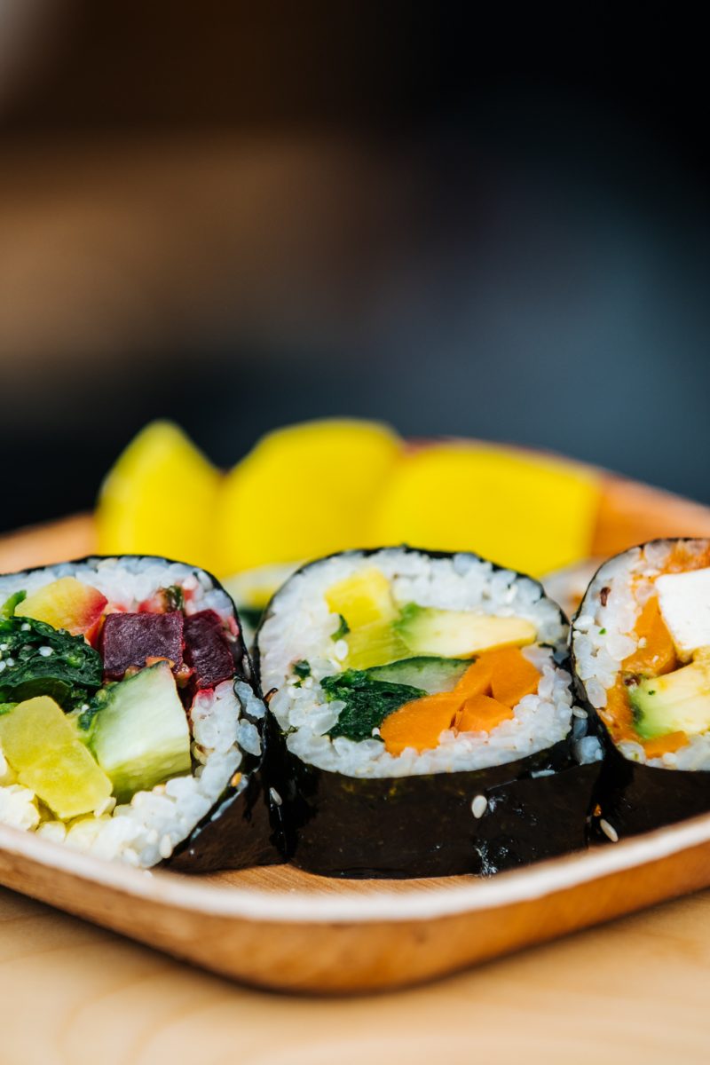 Sushi bei Food Lovers Street Food Markt
